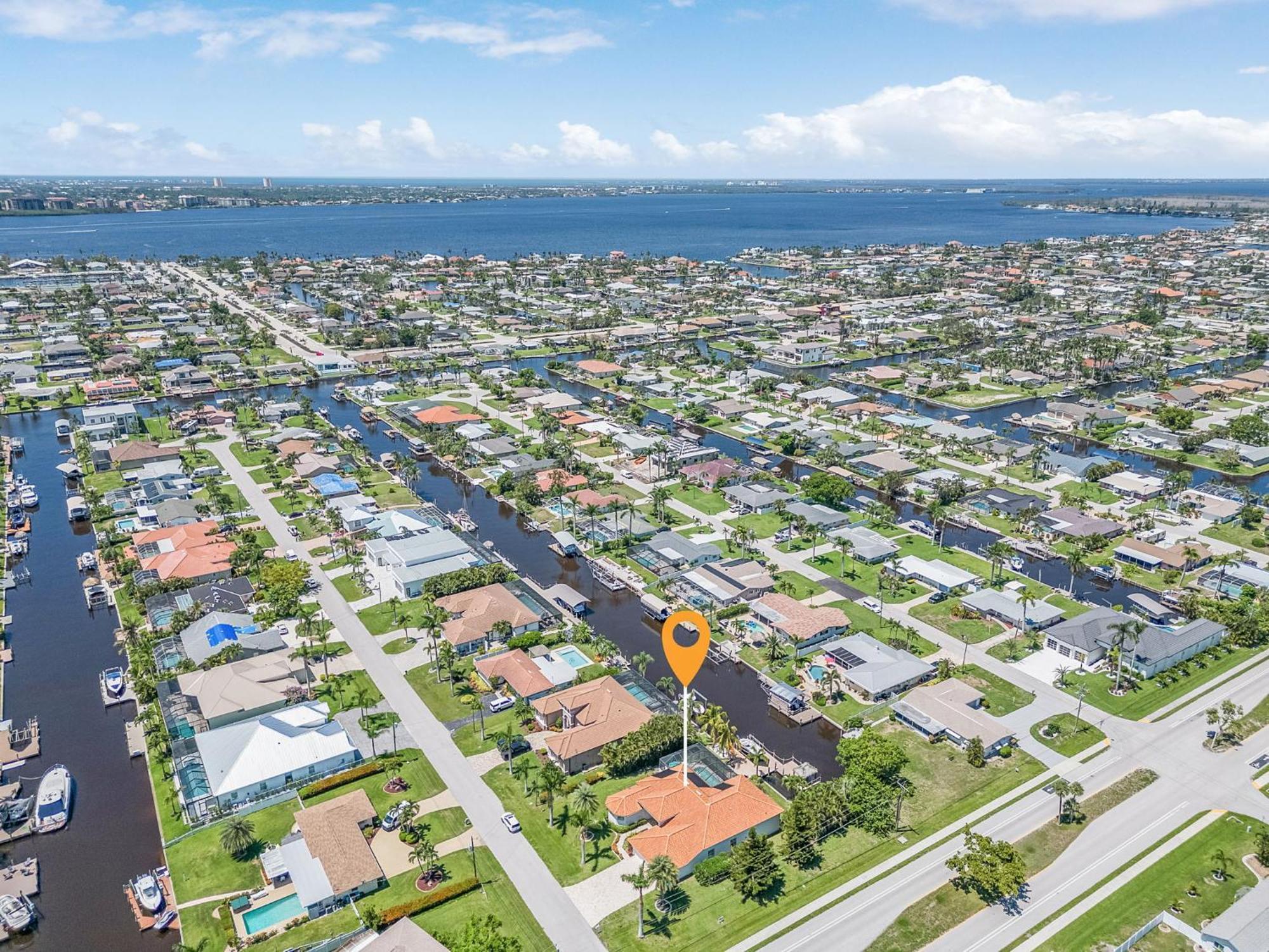 Villa Azurro, Cape Coral Extérieur photo
