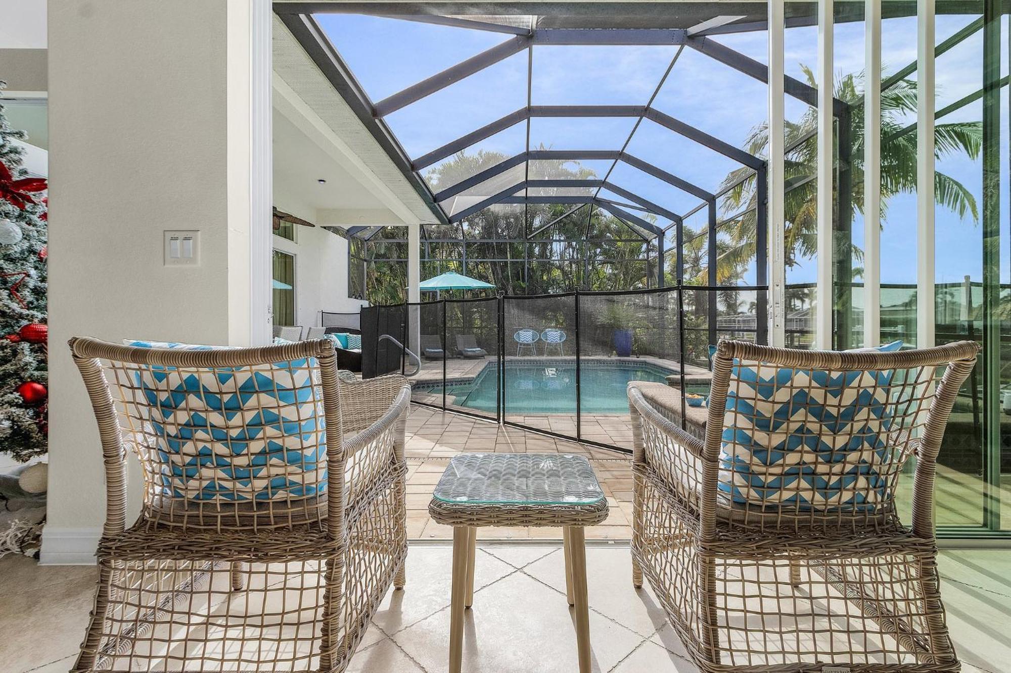 Villa Azurro, Cape Coral Extérieur photo