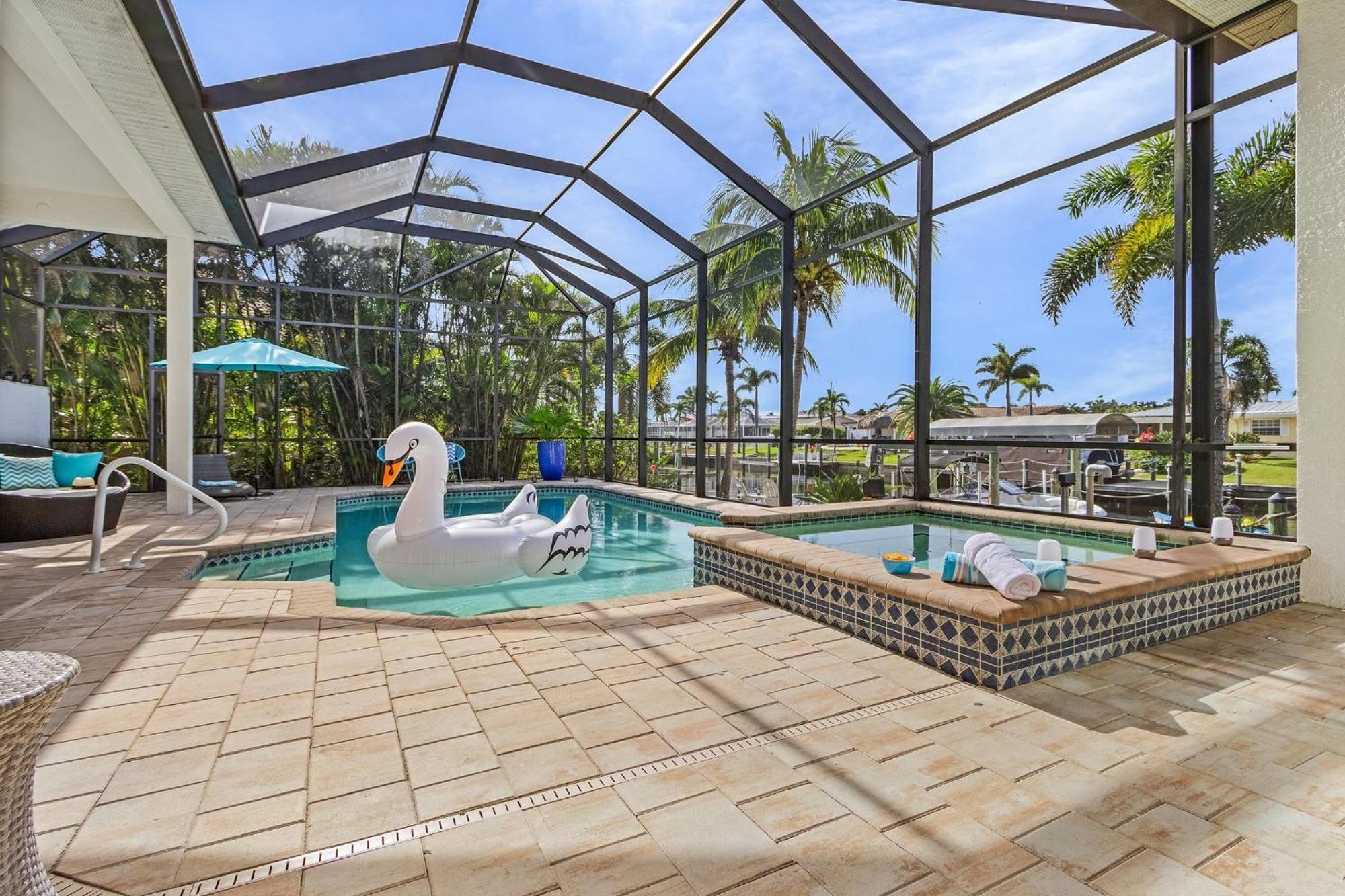 Villa Azurro, Cape Coral Extérieur photo