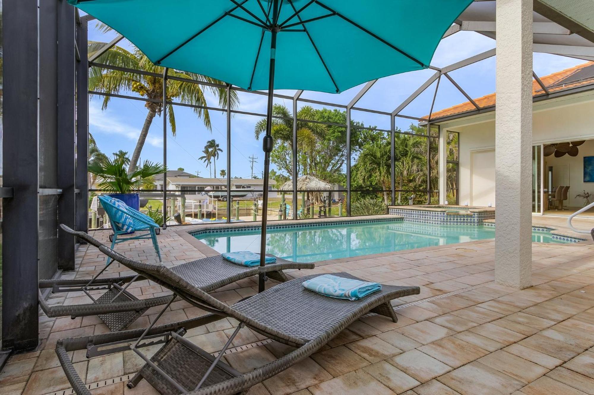 Villa Azurro, Cape Coral Extérieur photo