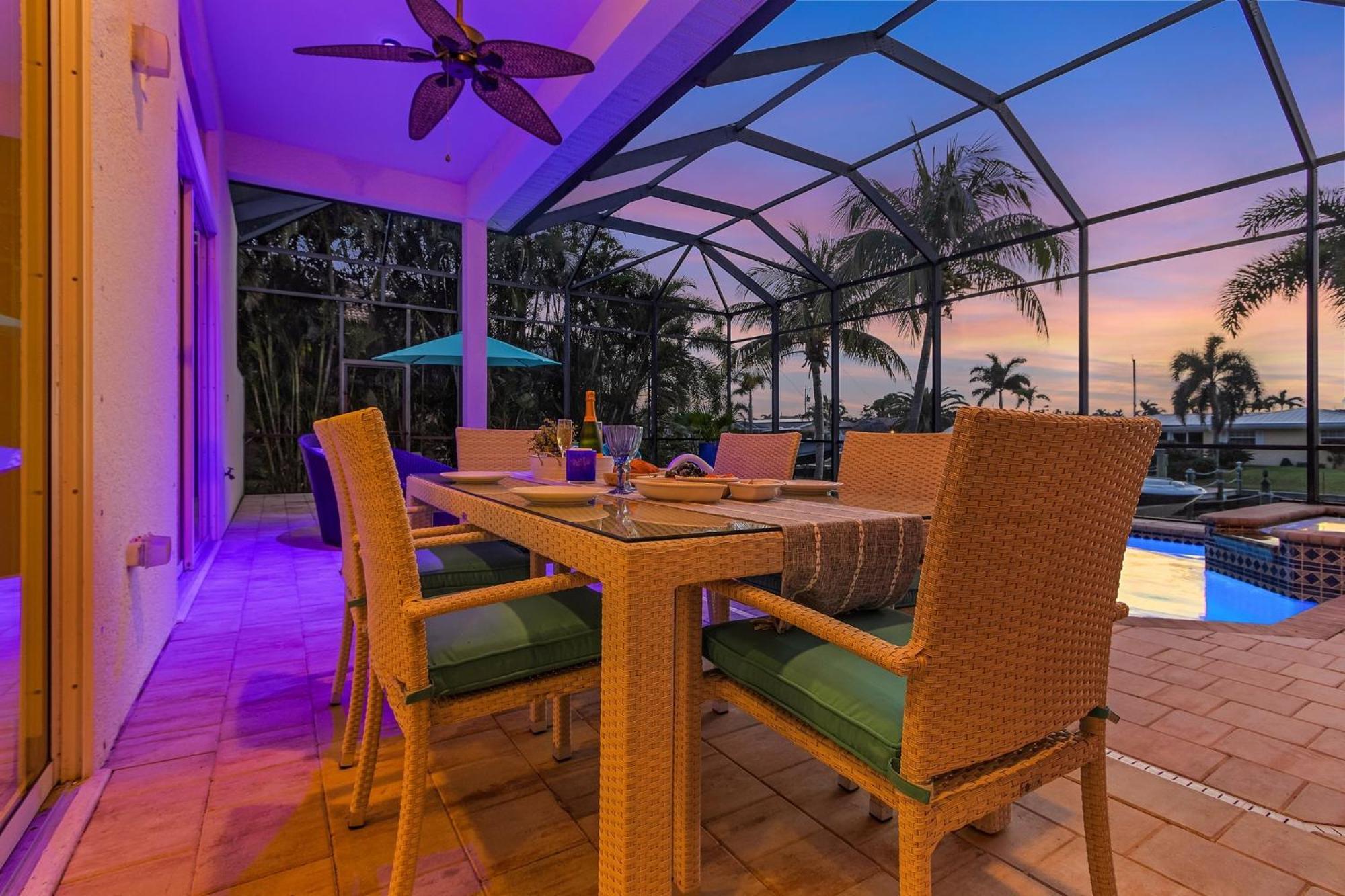 Villa Azurro, Cape Coral Extérieur photo