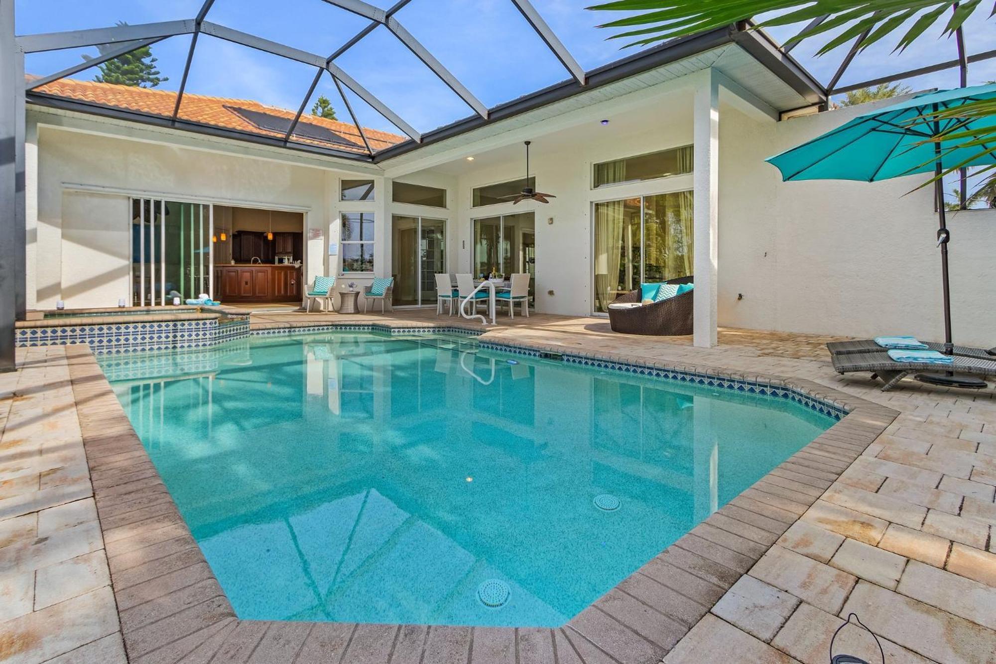 Villa Azurro, Cape Coral Extérieur photo