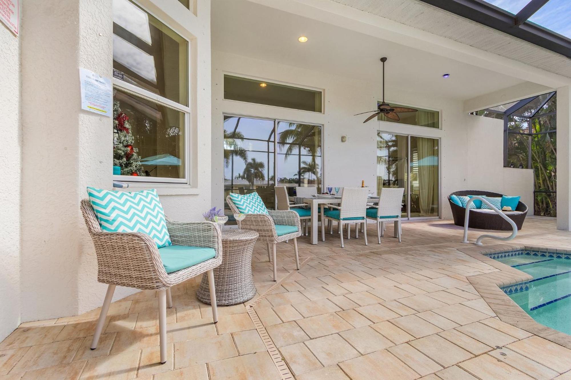 Villa Azurro, Cape Coral Extérieur photo