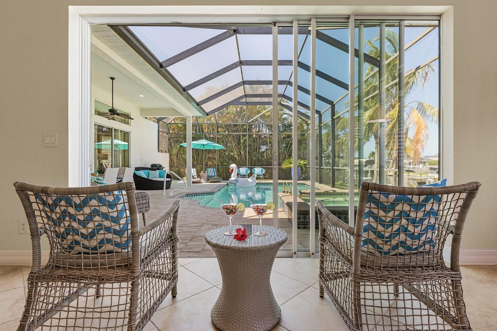 Villa Azurro, Cape Coral Extérieur photo