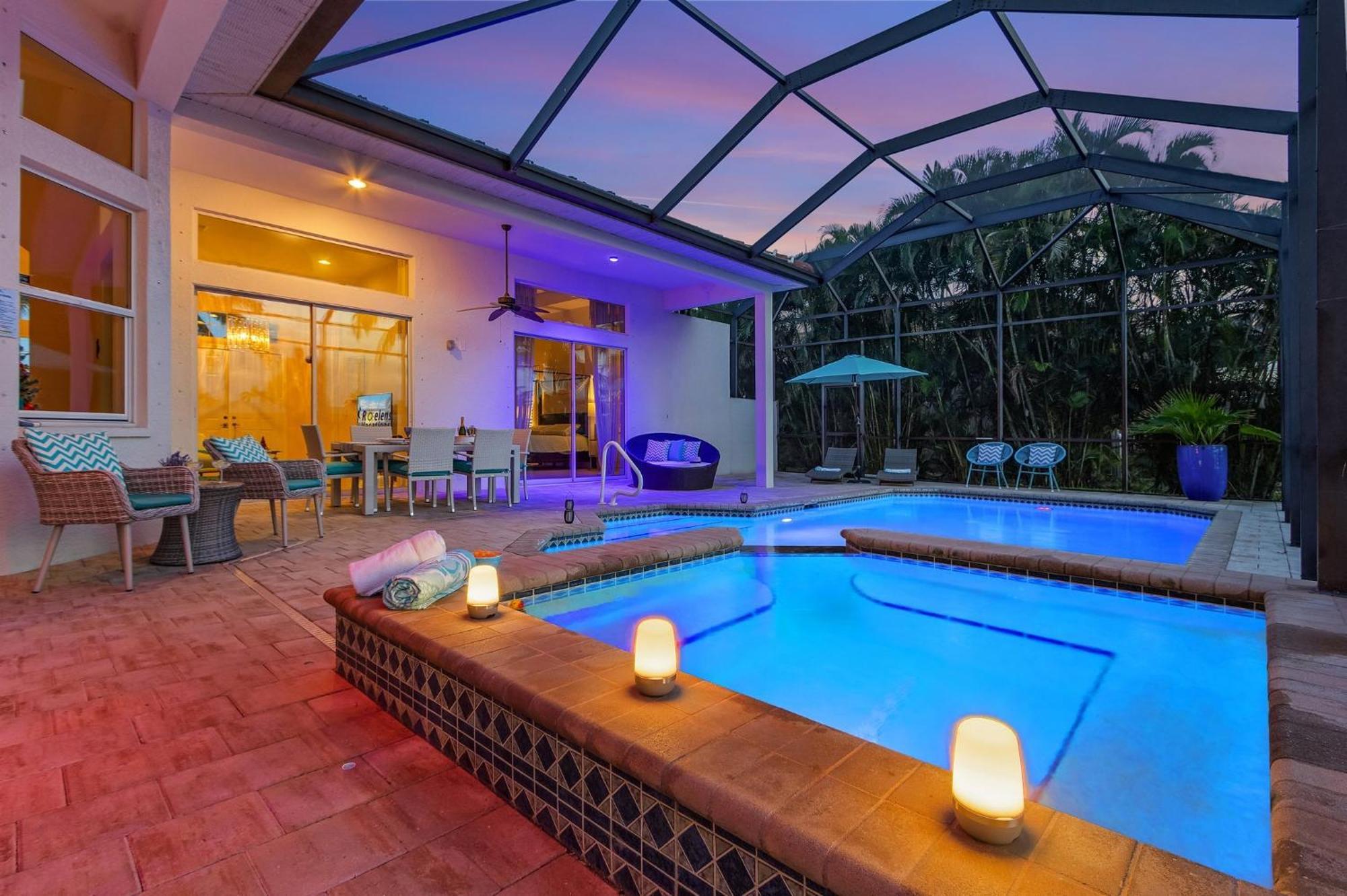 Villa Azurro, Cape Coral Extérieur photo